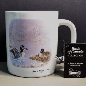 Vintage Birds Of Canada Mugs Sunoco Collectibles 1988